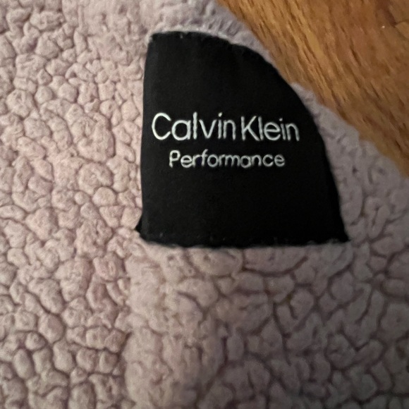 Calvin Klein hooded half zip sweatshirt. Size L - Picture 4 of 10